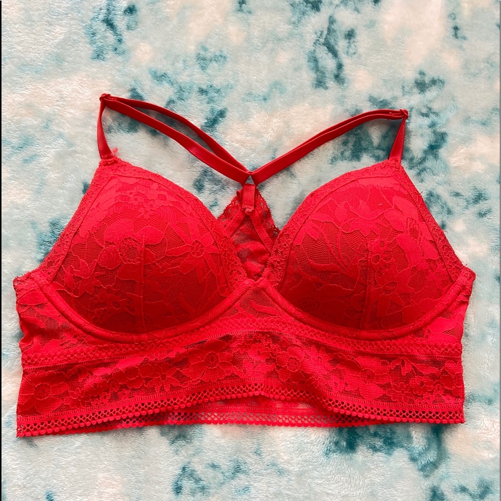 Victoria Secret Red Bralette Bra